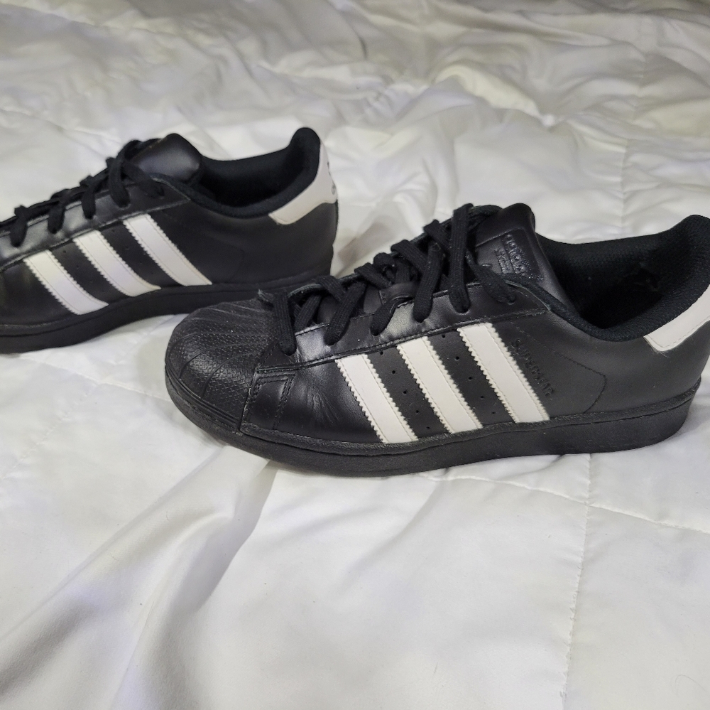 Adidas Allstar Black Leather